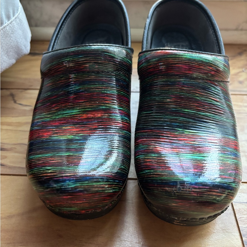 Dansko Colorful Slip-On Clogs